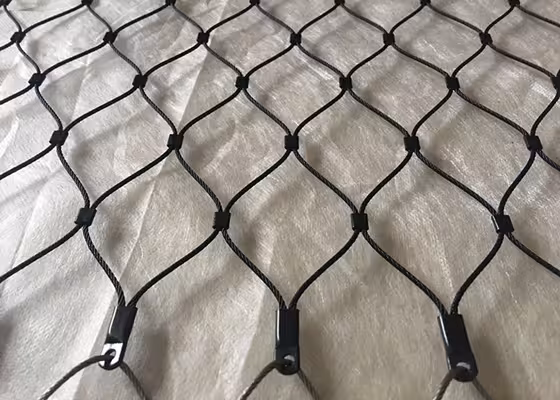 Pc17159207 Customized Black Oxide Wire Rope 1 2 4 0Mm Diameter Cable Wire Mesh