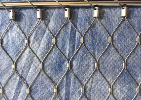 Pc18370231 Stainless Steel Cable Mesh Webnet For Balustrade 60 Degree Angle